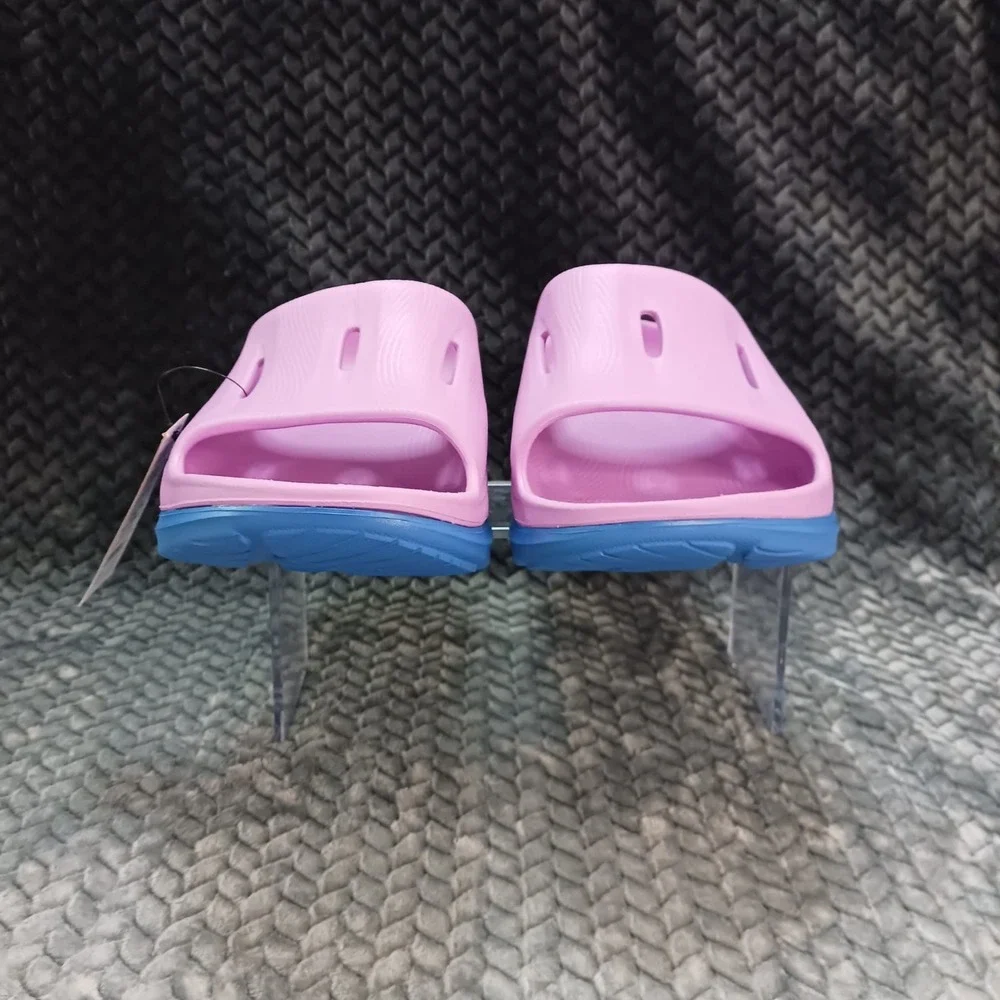 HOKA Unisex Ora‎ Recovery Slides 3 Cyclamen Coastal Sky Size 14M 16W